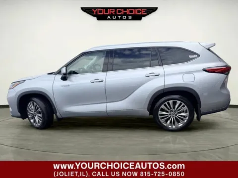 Photos of 2021 Toyota Highlander Hybrid Platinum for sale in Joliet, IL at Your Choice Autos - Joliet