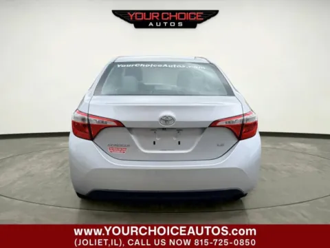 More photos of 2015 Toyota Corolla LE 4dr Sedan at Your Choice Autos - Joliet, IL