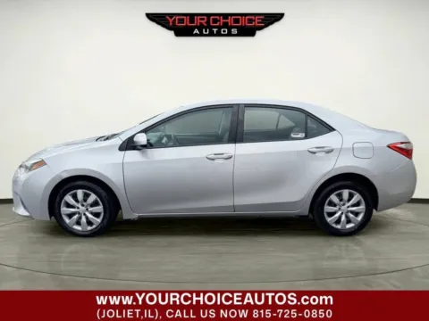 Photos of 2015 Toyota Corolla LE 4dr Sedan for sale in Joliet, IL at Your Choice Autos - Joliet