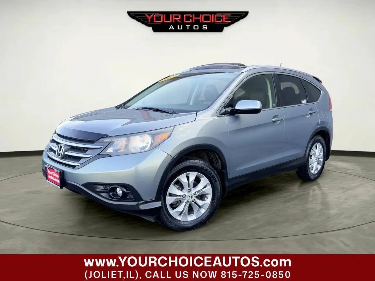 Gray 2012 Honda CR-V EX-L for sale in Joliet, IL