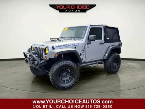 Silver 2013 Jeep Wrangler Sport for sale in Joliet, IL