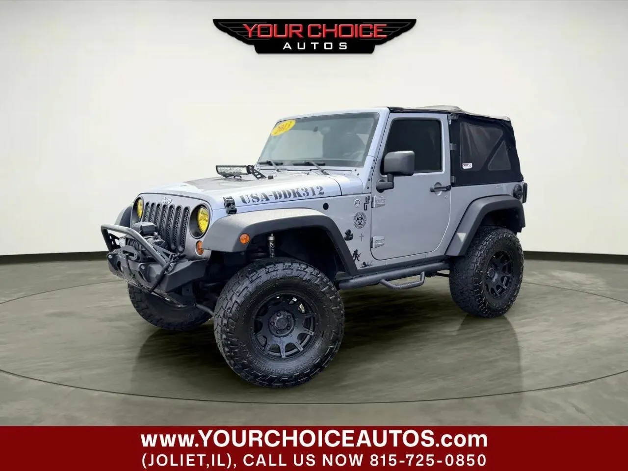 Silver 2013 Jeep Wrangler Sport for sale in Joliet, IL