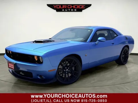 Blue 2019 Dodge Challenger R/T Scat Pack for sale in Joliet, IL