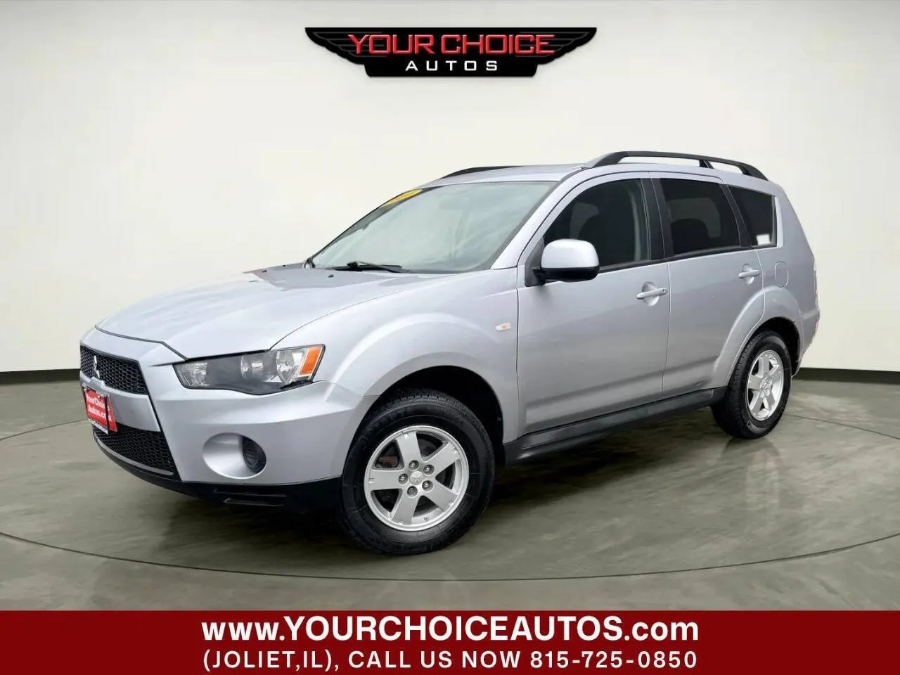 Silver 2010 Mitsubishi Outlander ES for sale in Joliet, IL