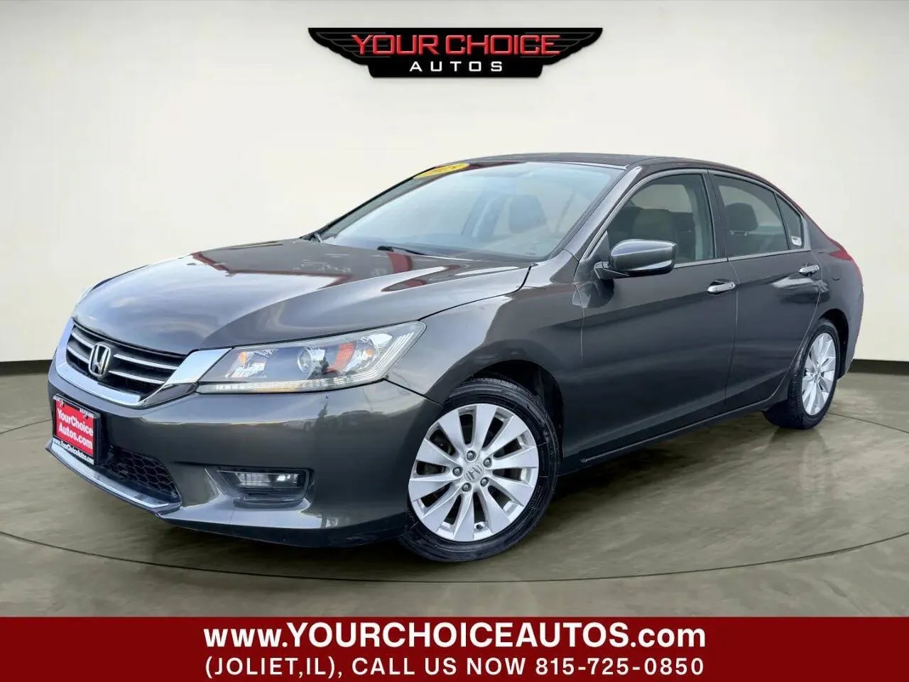 Gray 2015 Honda Accord Sedan EX for sale in Joliet, IL