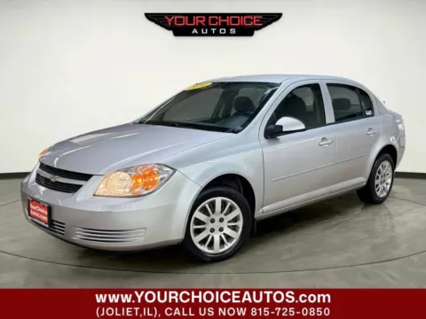 Silver 2010 Chevrolet Cobalt LT w/1LT for sale in Joliet, IL