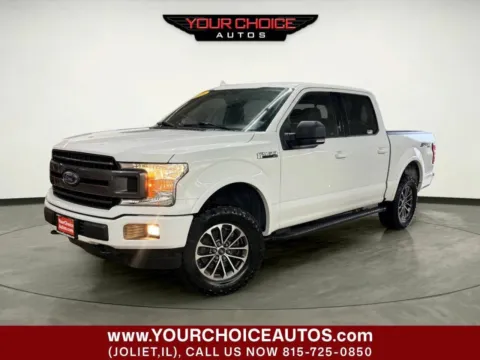 White 2018 Ford F-150 XLT 4x4 4dr SuperCrew 5.5 ft. SB for sale in Joliet, IL