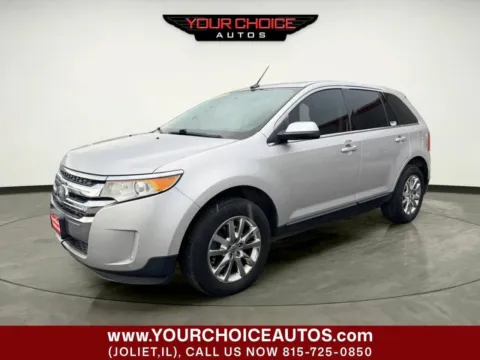 Silver 2013 Ford Edge Limited for sale in Joliet, IL