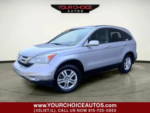 Silver 2010 Honda CR-V EX-L for sale in Joliet, IL