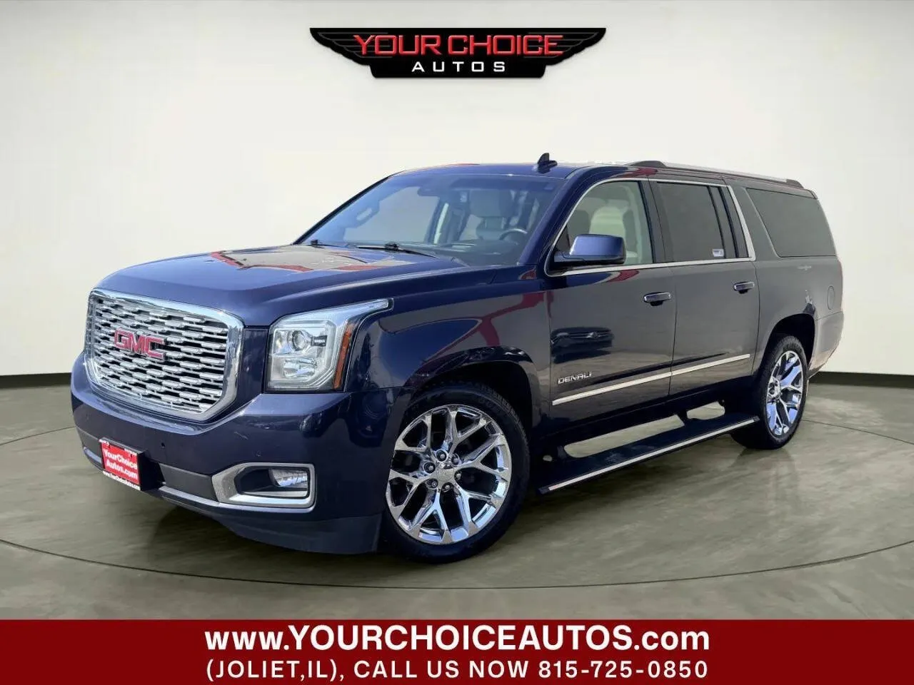 Blue 2019 GMC Yukon XL Denali for sale in Joliet, IL