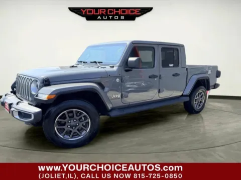 Gray 2020 Jeep Gladiator Overland for sale in Joliet, IL