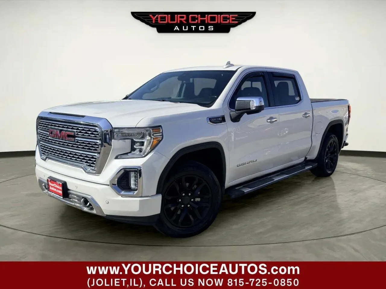 White 2019 GMC Sierra 1500 Denali for sale in Joliet, IL