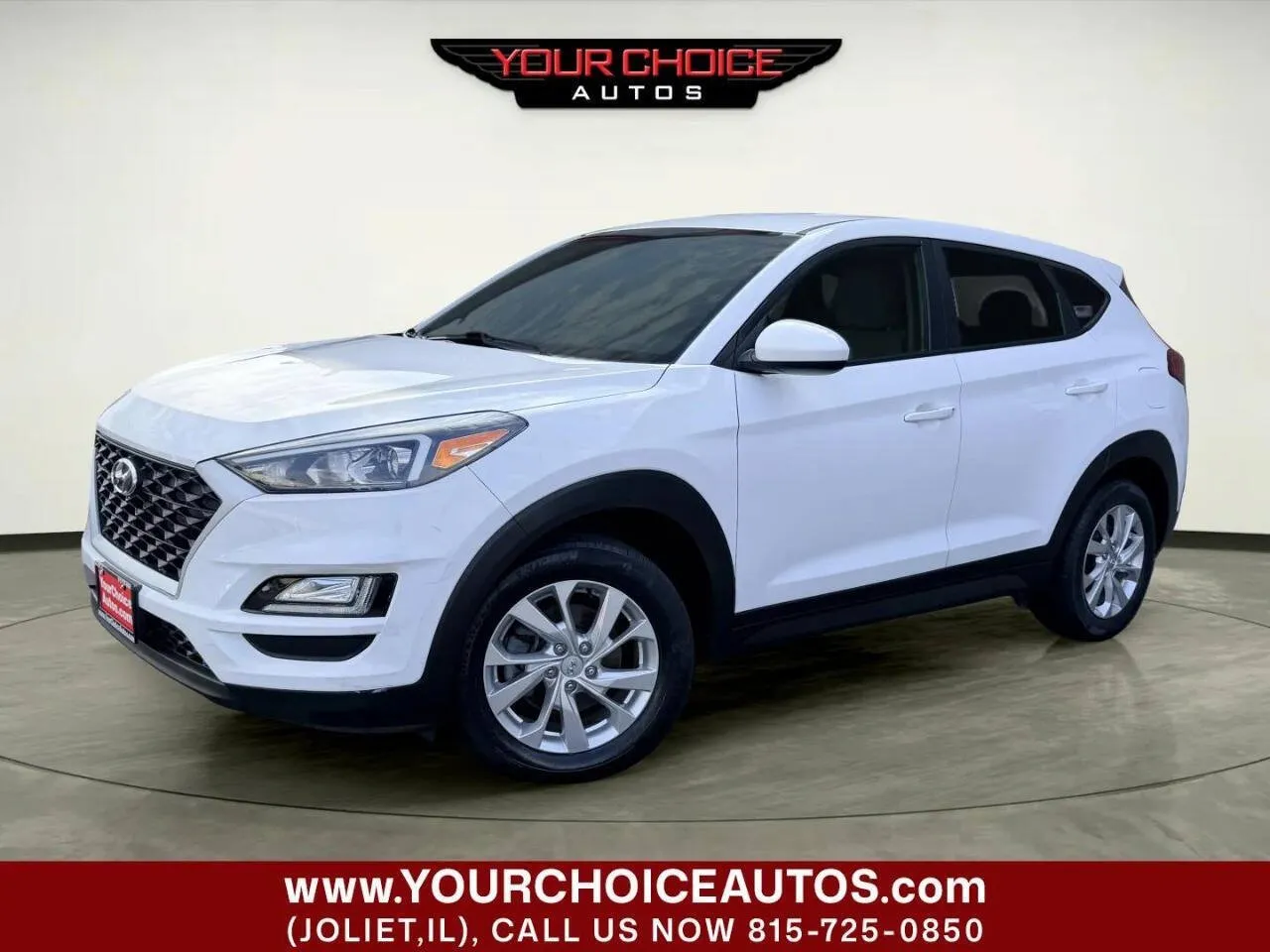 White 2019 Hyundai Tucson SE for sale in Joliet, IL