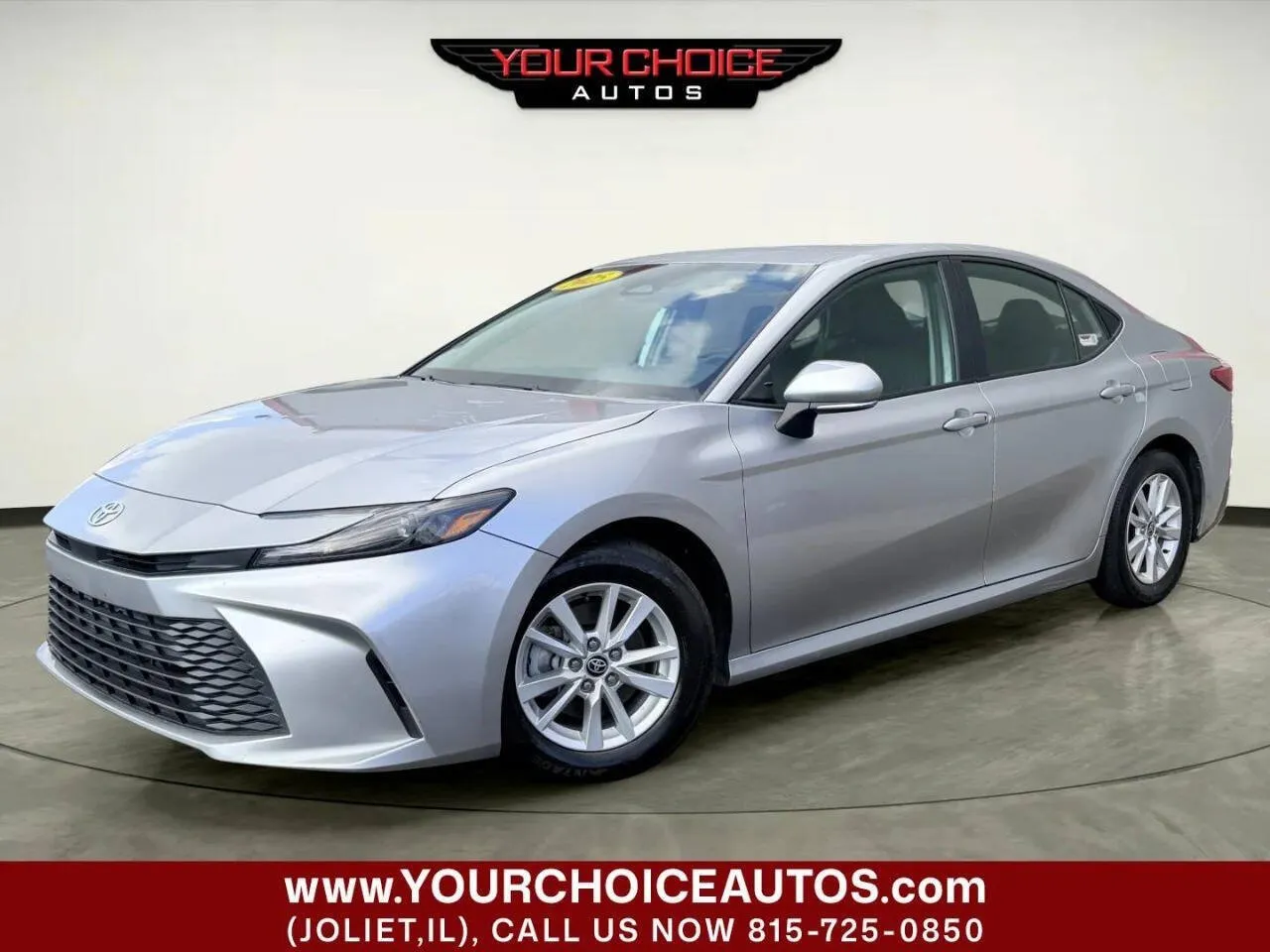 Silver 2025 Toyota Camry LE 4dr Sedan for sale in Joliet, IL