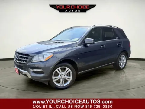 Gray 2012 Mercedes-Benz M-Class ML 350 for sale in Joliet, IL