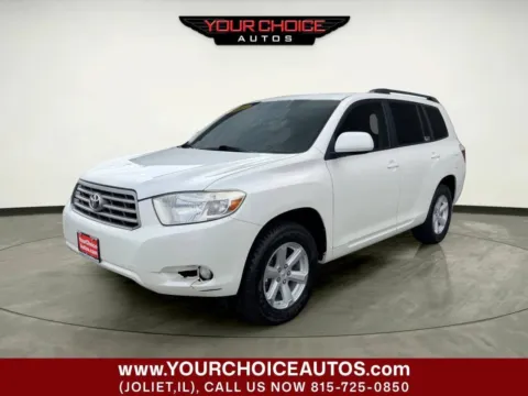 White 2010 Toyota Highlander SE for sale in Joliet, IL