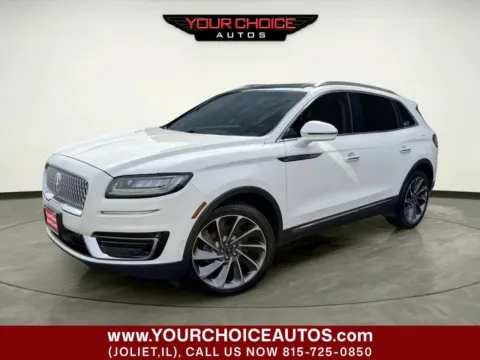White 2020 Lincoln Nautilus Reserve for sale in Joliet, IL