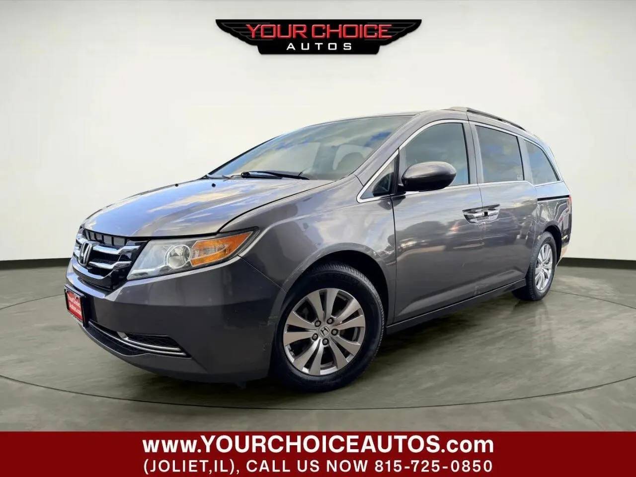 Gray 2016 Honda Odyssey EX for sale in Joliet, IL