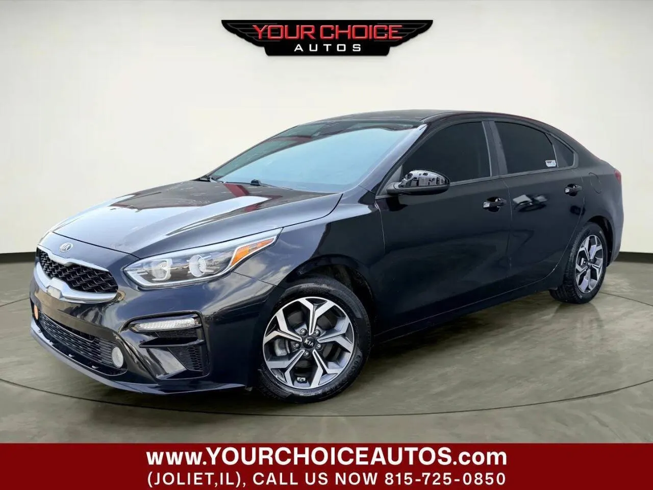 Black 2020 Kia Forte LXS for sale in Joliet, IL