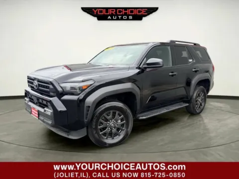 Black 2025 Toyota 4Runner SR5 4x4 4dr SUV for sale in Joliet, IL