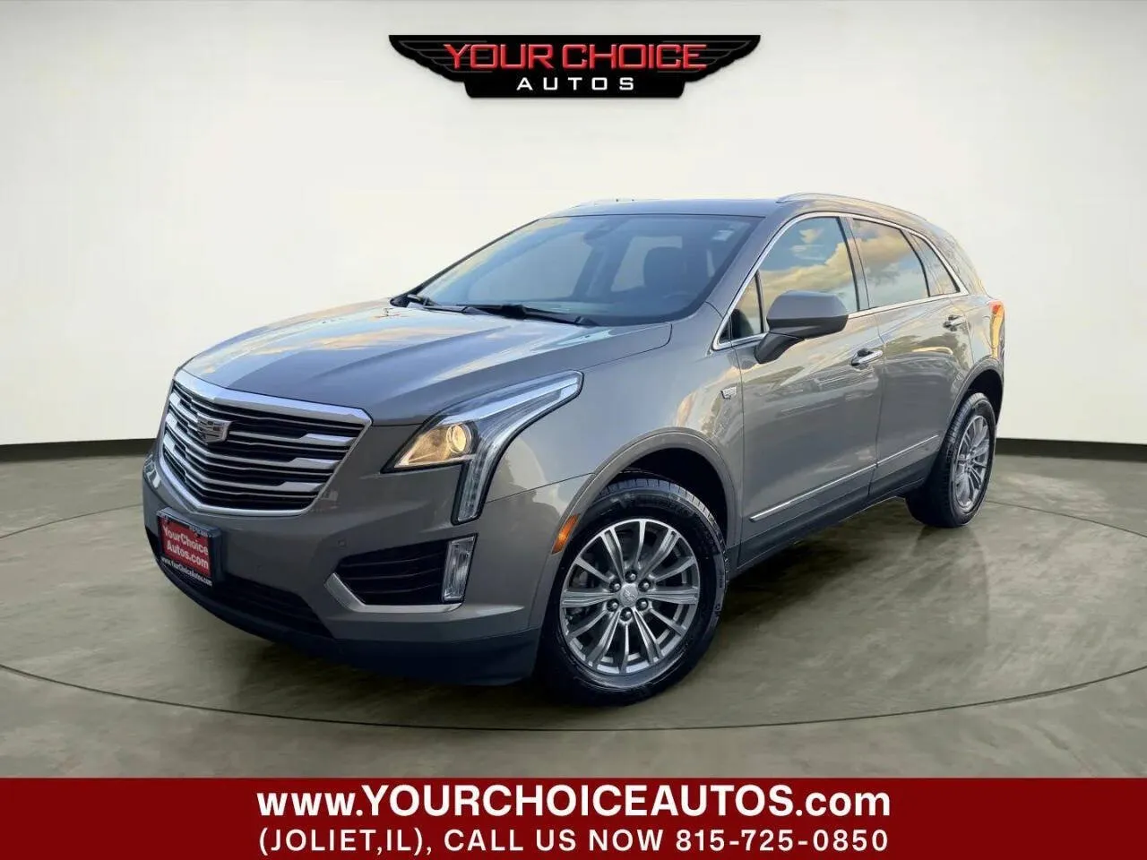 Brown 2018 Cadillac XT5 Luxury FWD for sale in Joliet, IL