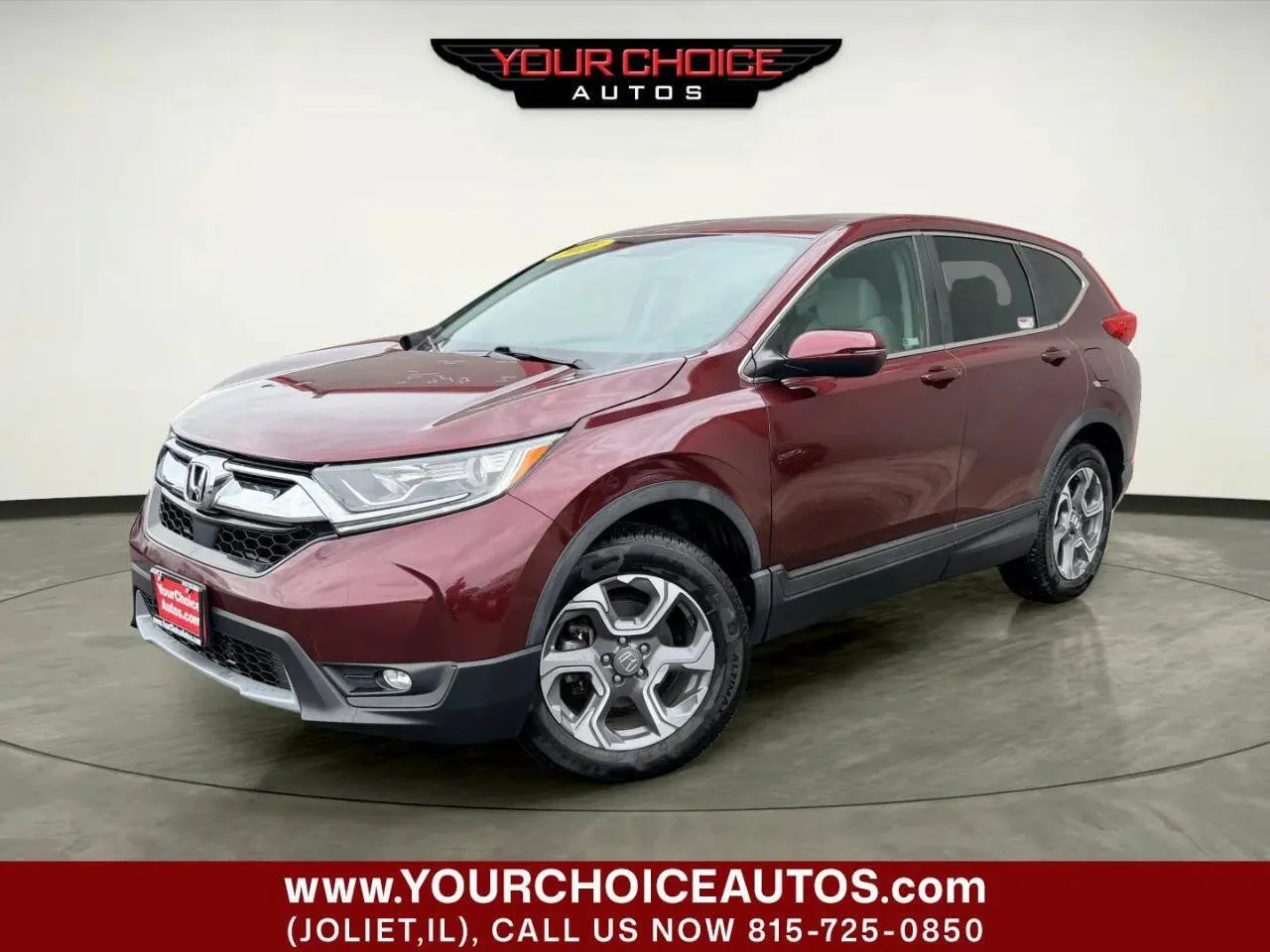 Red 2018 Honda CR-V EX for sale in Joliet, IL