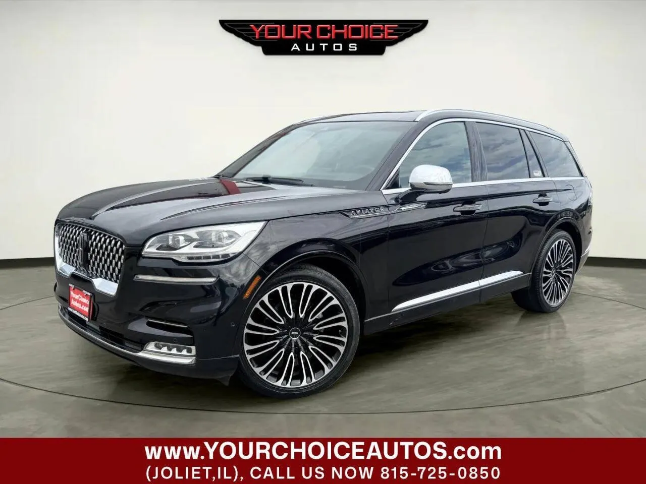 Black 2020 Lincoln Aviator Black Label for sale in Joliet, IL