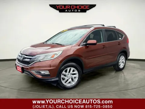 Red 2015 Honda CR-V EX-L for sale in Joliet, IL
