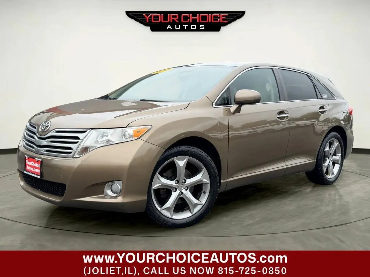 Beige 2010 Toyota Venza AWD V6 4dr Crossover for sale in Joliet, IL