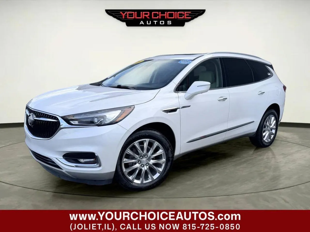 White 2020 Buick Enclave Essence for sale in Joliet, IL