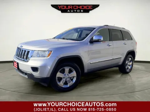 Silver 2011 Jeep Grand Cherokee Limited for sale in Joliet, IL