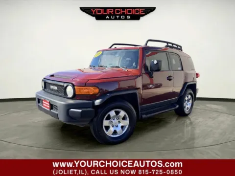 Red 2008 Toyota FJ Cruiser Base 4x4 4dr SUV 5A for sale in Joliet, IL