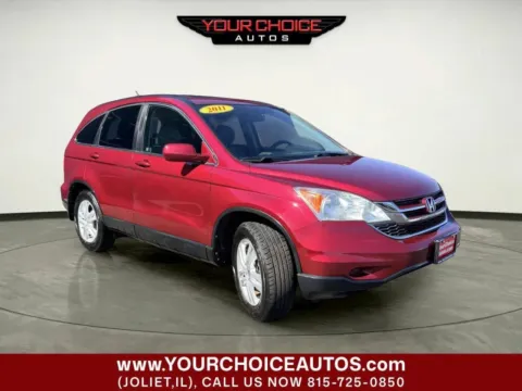 Red 2011 Honda CR-V EX-L for sale in Joliet, IL