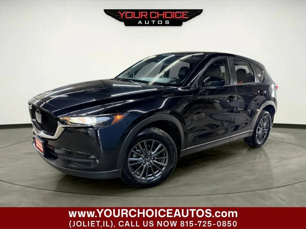 Black 2019 Mazda CX-5 Touring for sale in Joliet, IL