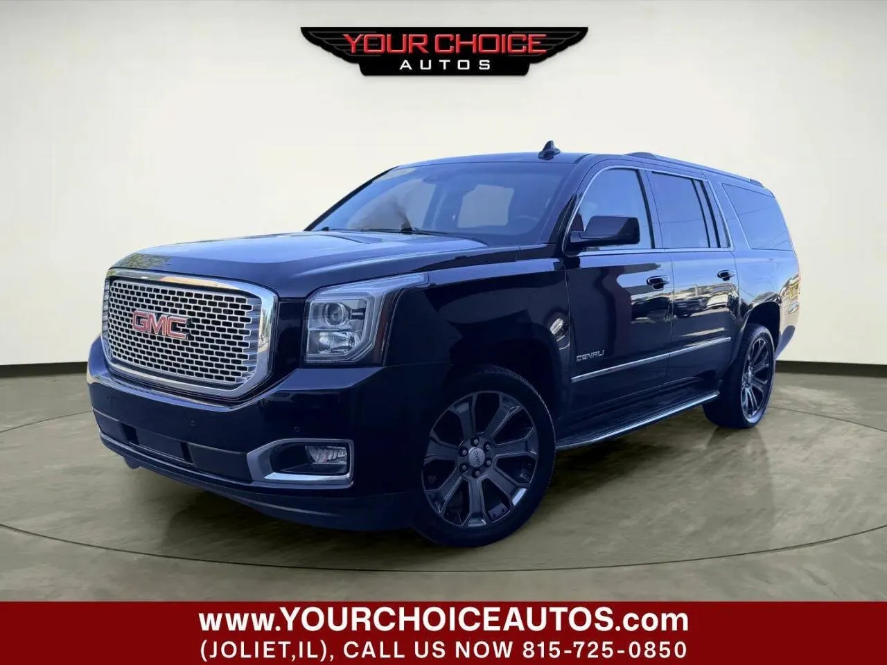 Black 2016 GMC Yukon XL Denali for sale in Joliet, IL