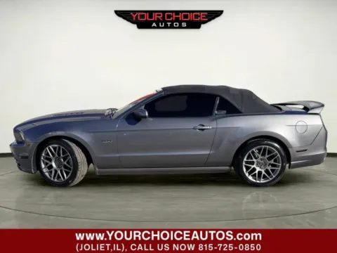 Photos of 2013 Ford Mustang GT 2dr Convertible for sale in Joliet, IL at Your Choice Autos - Joliet