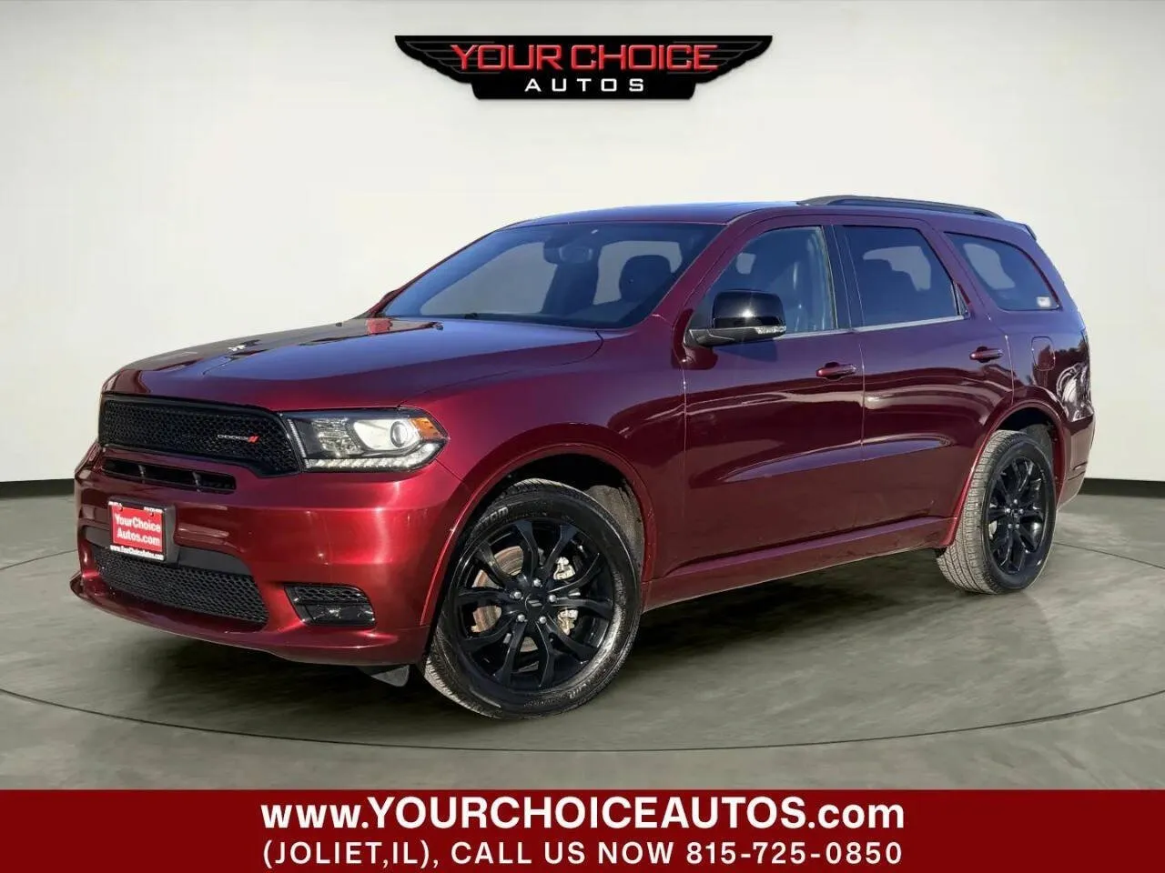 Red 2020 Dodge Durango GT Plus for sale in Joliet, IL