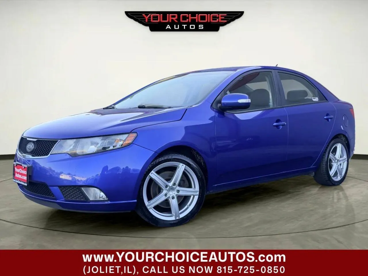 Blue 2010 Kia Forte SX for sale in Joliet, IL