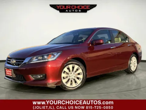 Red 2014 Honda Accord Sedan EX for sale in Joliet, IL