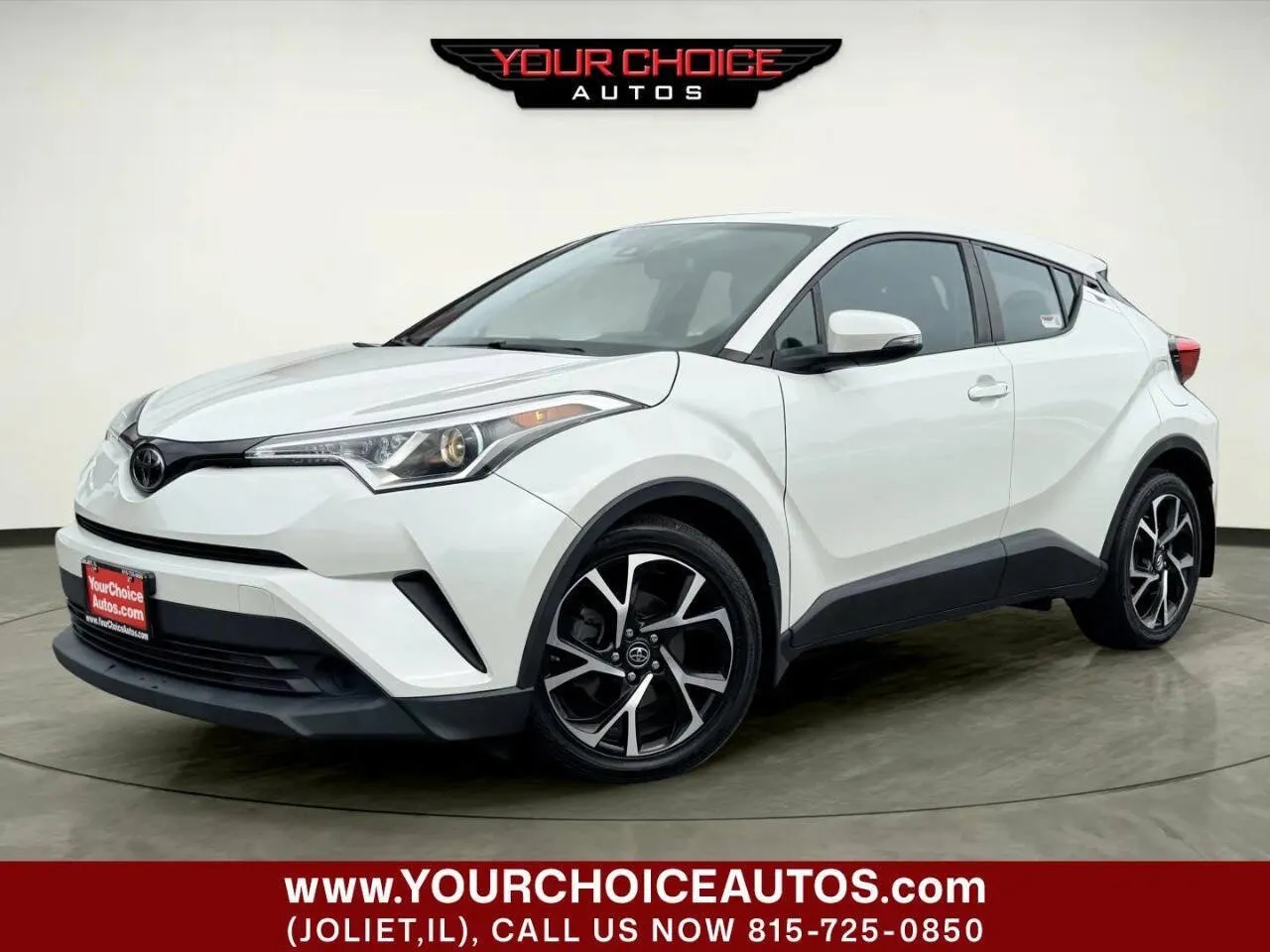 White 2018 Toyota C-HR XLE 4dr Crossover for sale in Joliet, IL