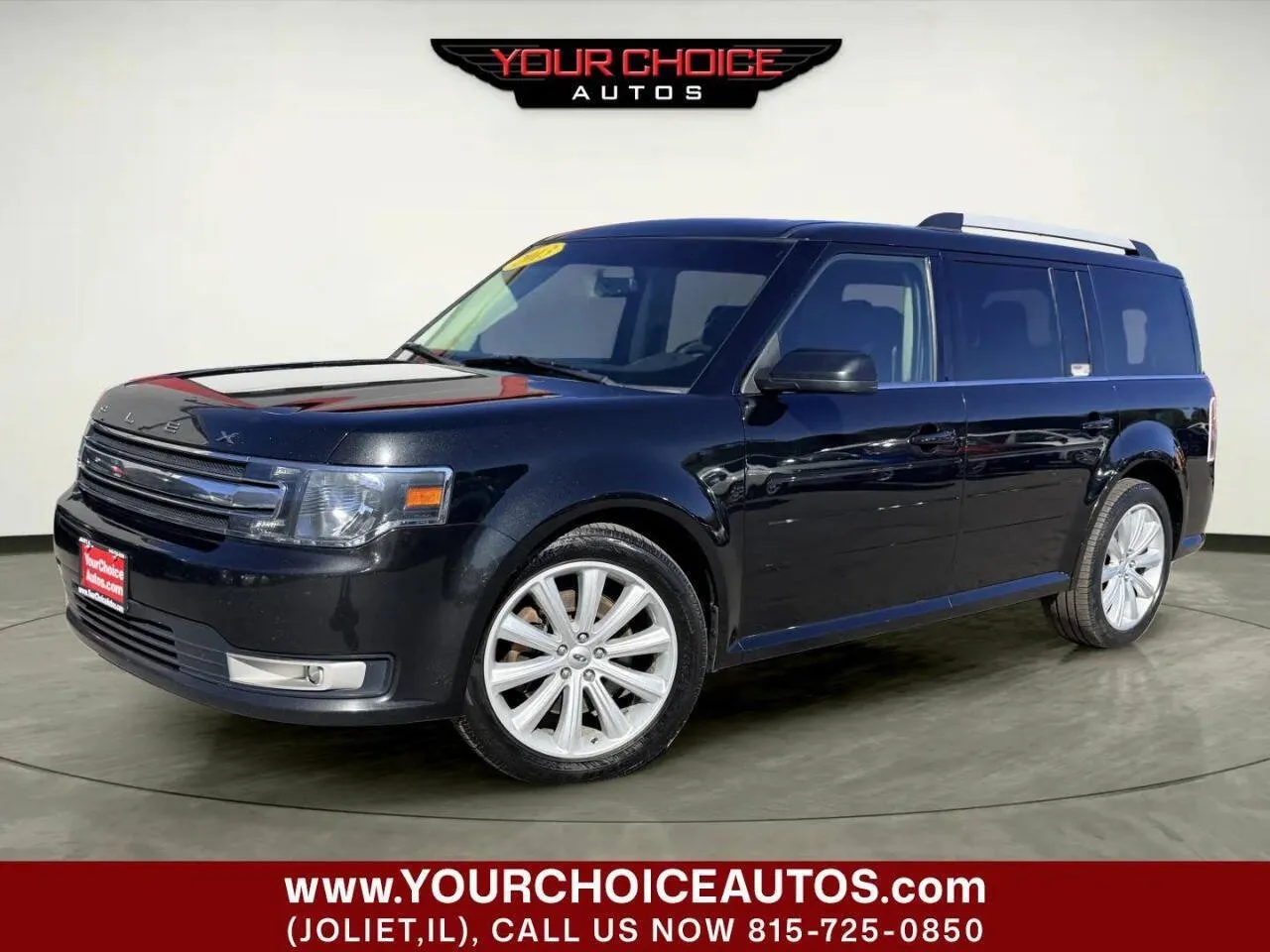 Black 2013 Ford Flex SEL for sale in Joliet, IL