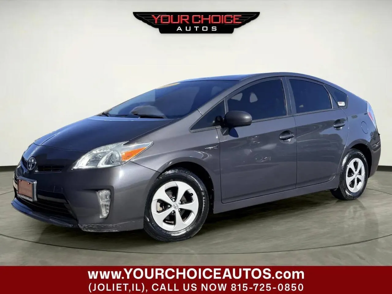 Gray 2014 Toyota Prius Two 4dr Hatchback for sale in Joliet, IL