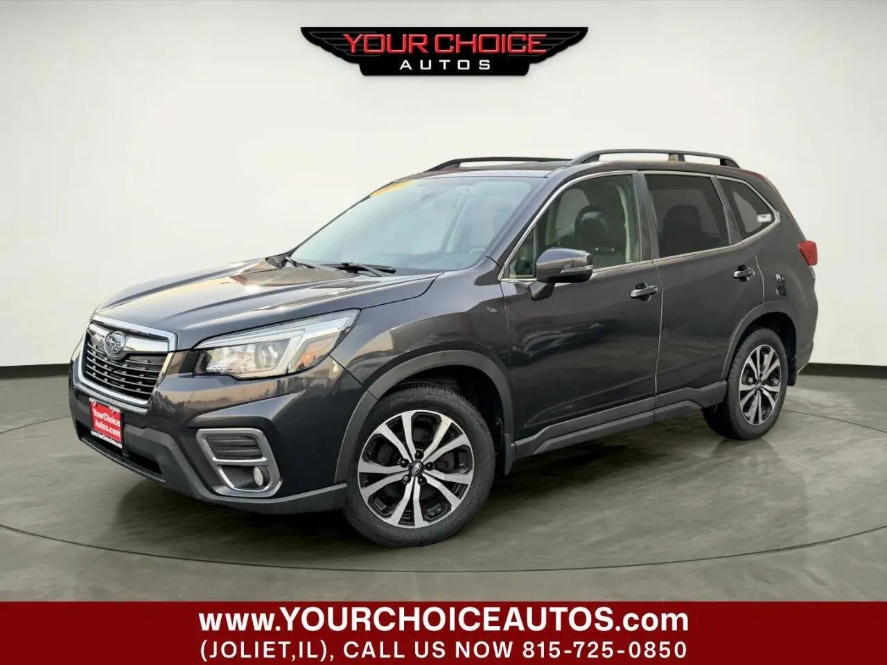Gray 2019 Subaru Forester Limited for sale in Joliet, IL