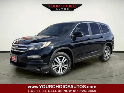 Black 2017 Honda Pilot EX-L for sale in Joliet, IL