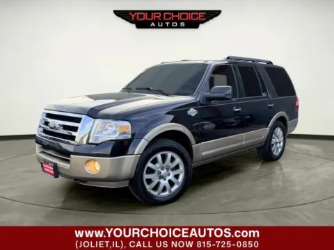 Black 2012 Ford Expedition King Ranch 4x4 4dr SUV for sale in Joliet, IL