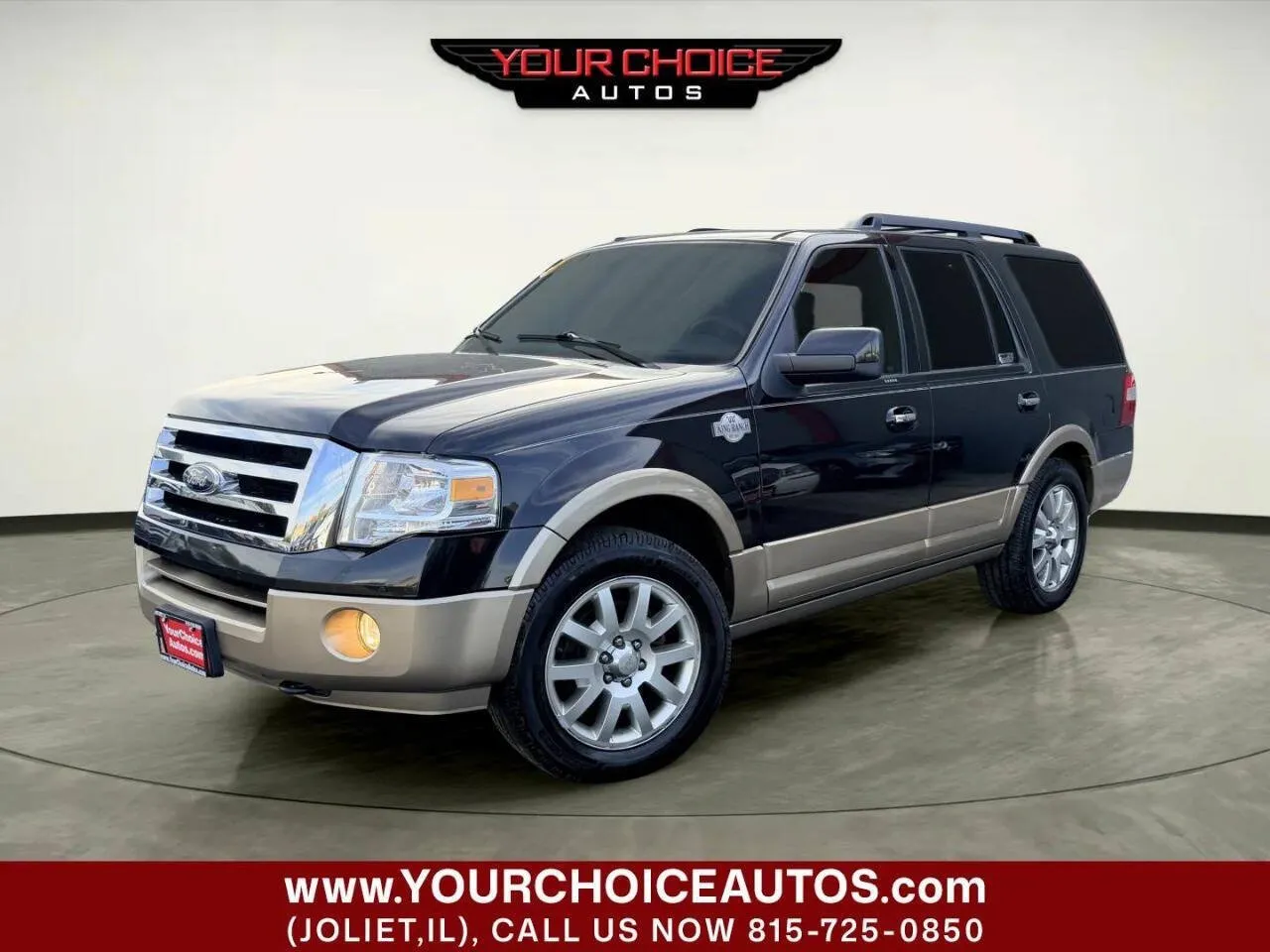 Black 2012 Ford Expedition King Ranch 4x4 4dr SUV for sale in Joliet, IL
