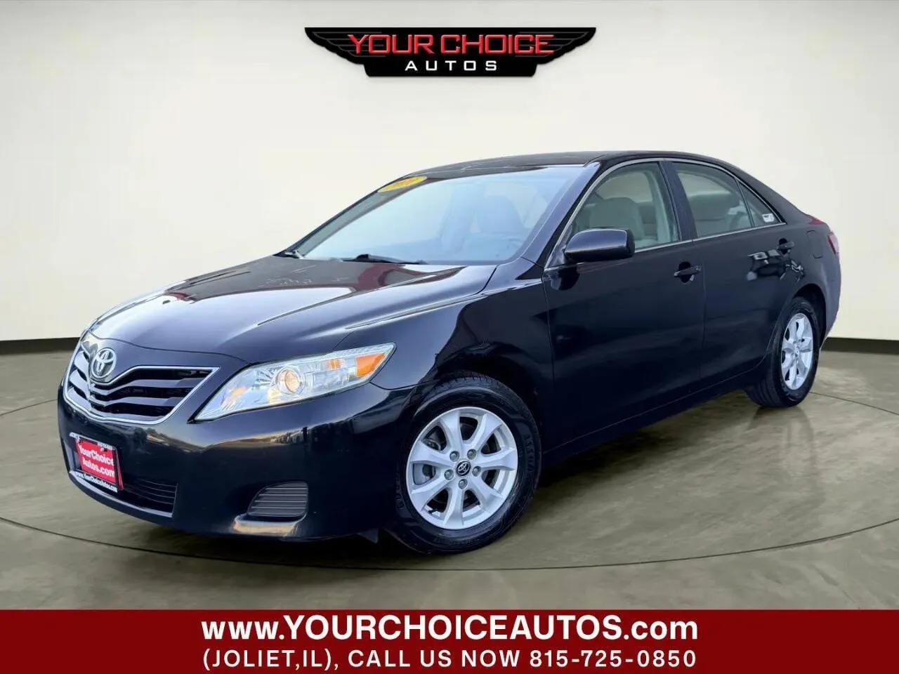 Black 2011 Toyota Camry LE 4dr Sedan 6A for sale in Joliet, IL