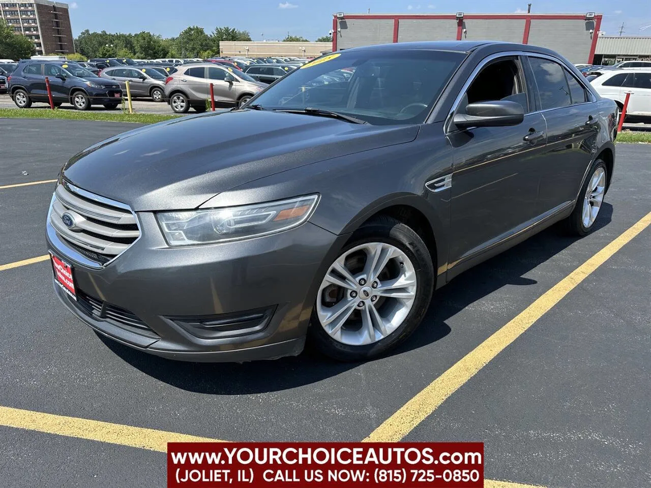Gray 2015 Ford Taurus SEL for sale in Joliet, IL