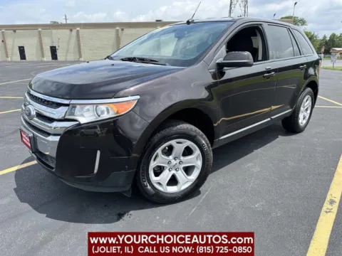 Black 2014 Ford Edge SEL for sale in Joliet, IL