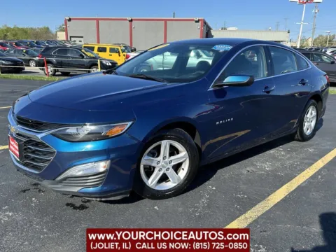 Blue 2019 Chevrolet Malibu LS for sale in Joliet, IL